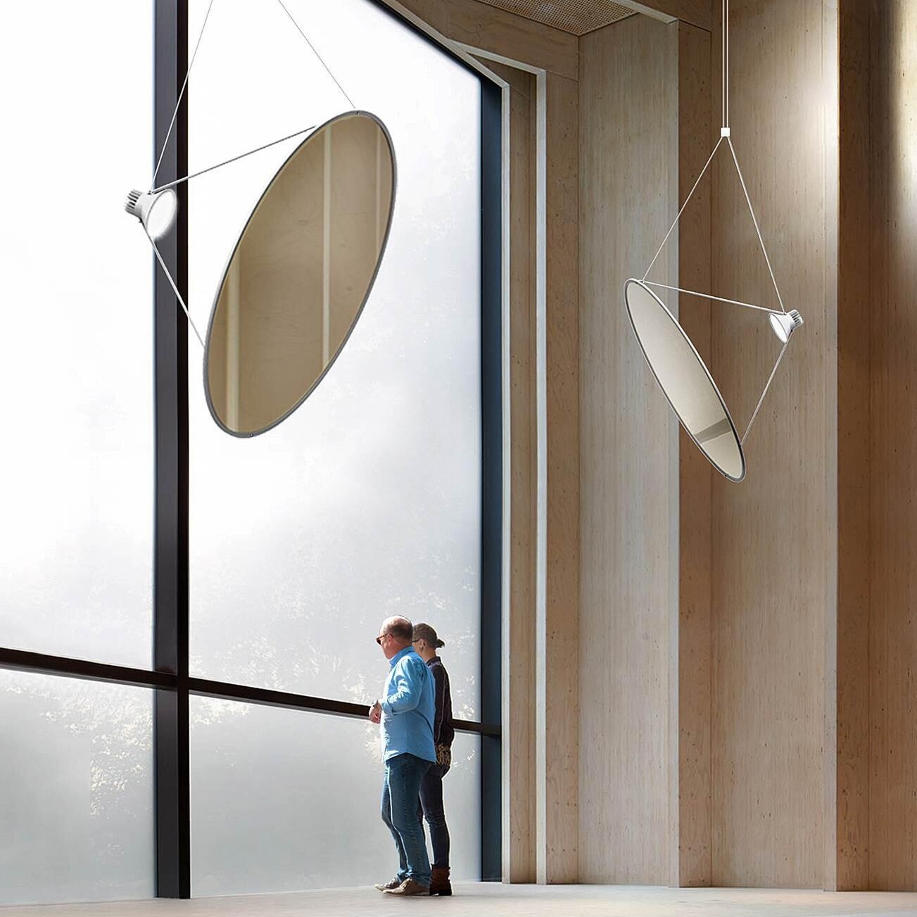 Amisol D91 LED Suspension Lamp Ø 75cm