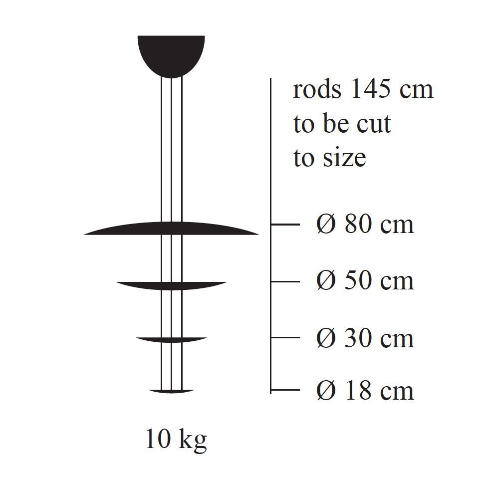 Macchina Della Luce A LED Suspension Lamp