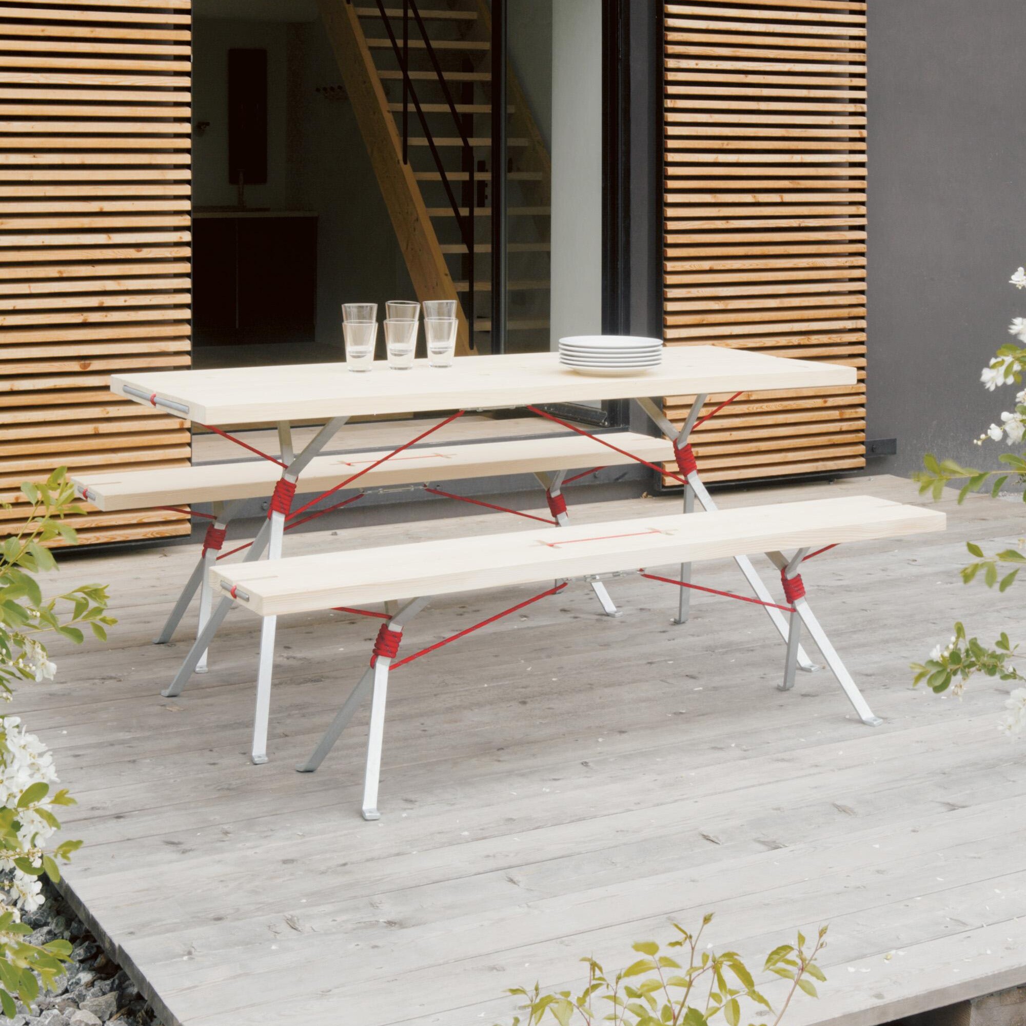 Moormann Kampenwand Garden Set With Bench