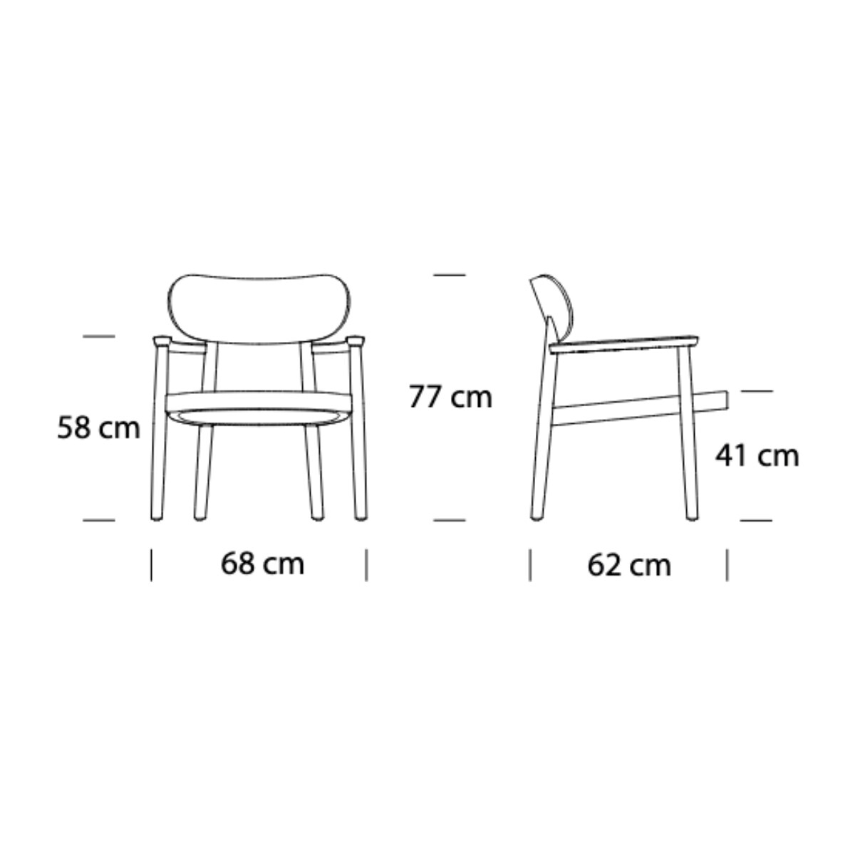 119 F Lounge Armchair