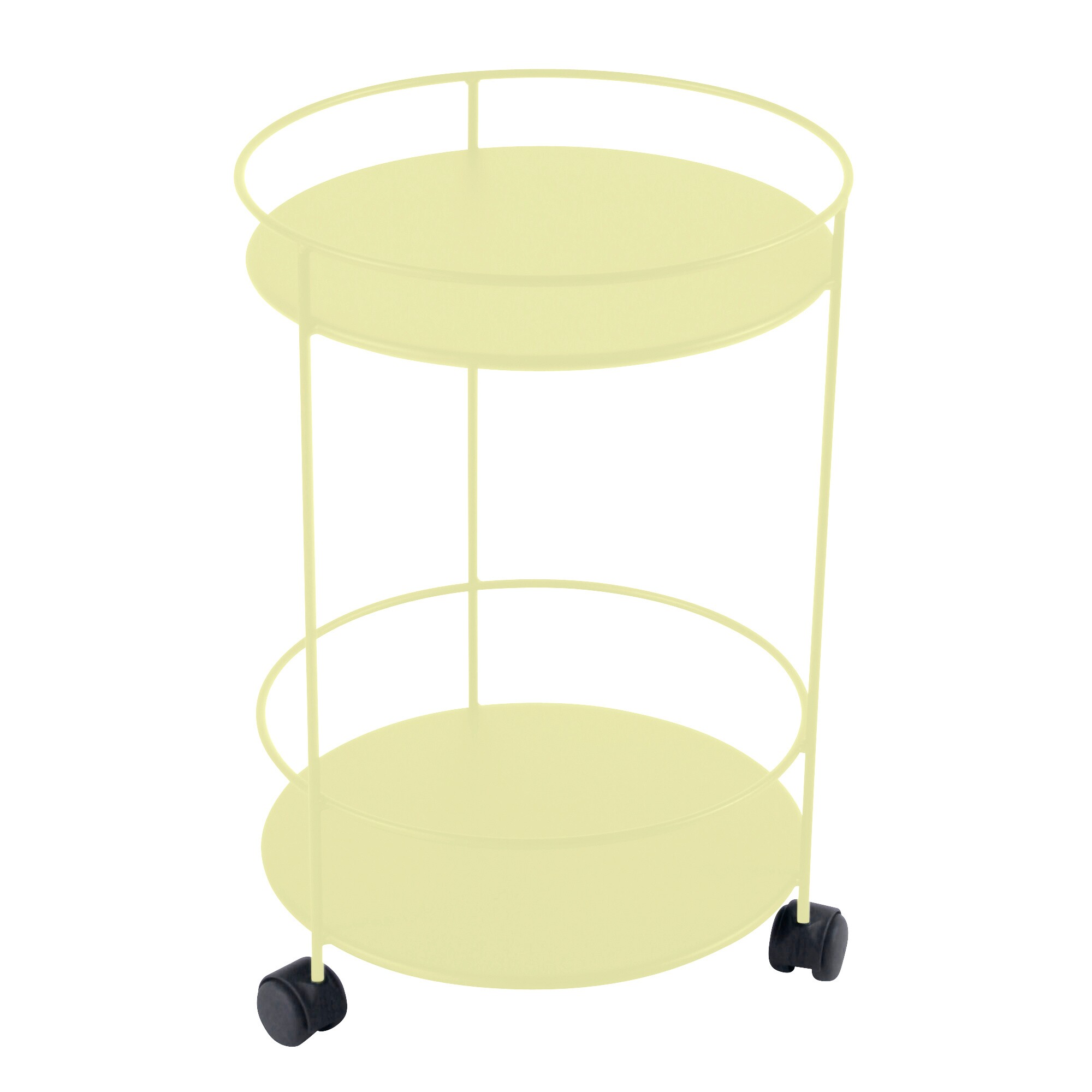 Guinguette Garden Side Table On Wheels