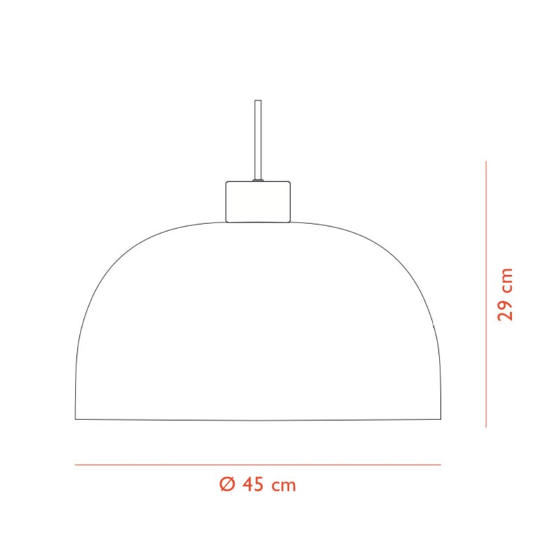 Grant Suspension Lamp Ø 45cm