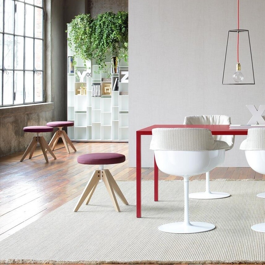 Flow Stool Upholstered 44cm