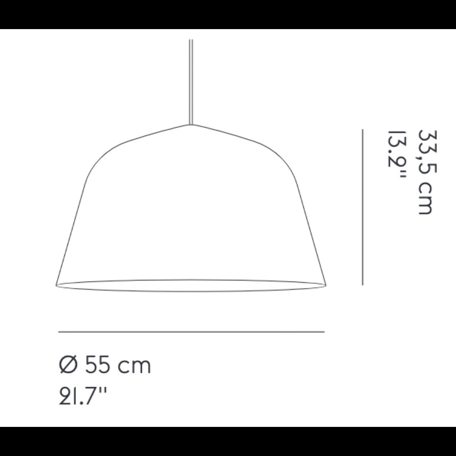 Ambit Suspension Lamp Ø 55cm