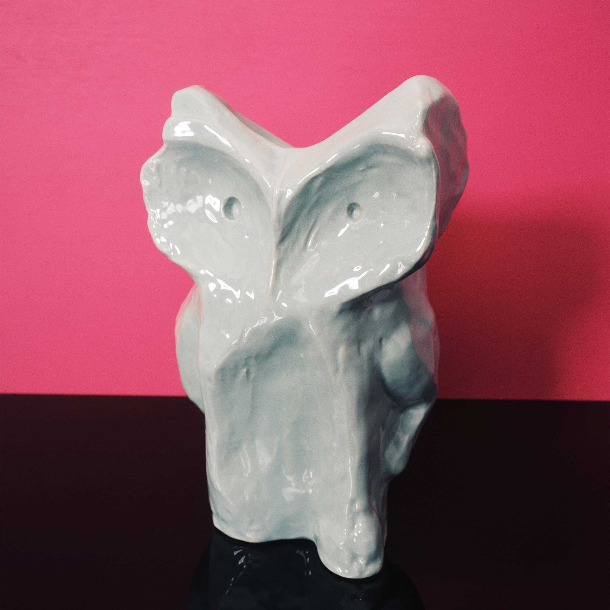 After Midnight Vase Owl L