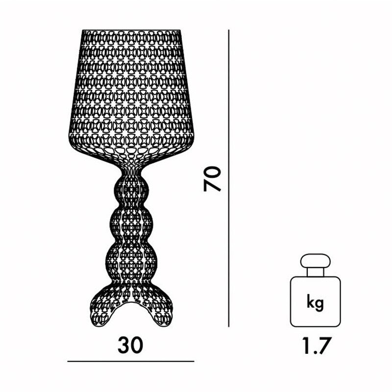 Mini Kabuki LED Table Lamp