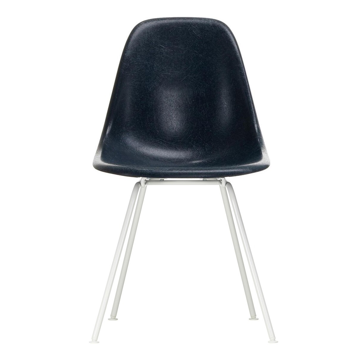 Eames Fiberglass Side Chair DSX White Base