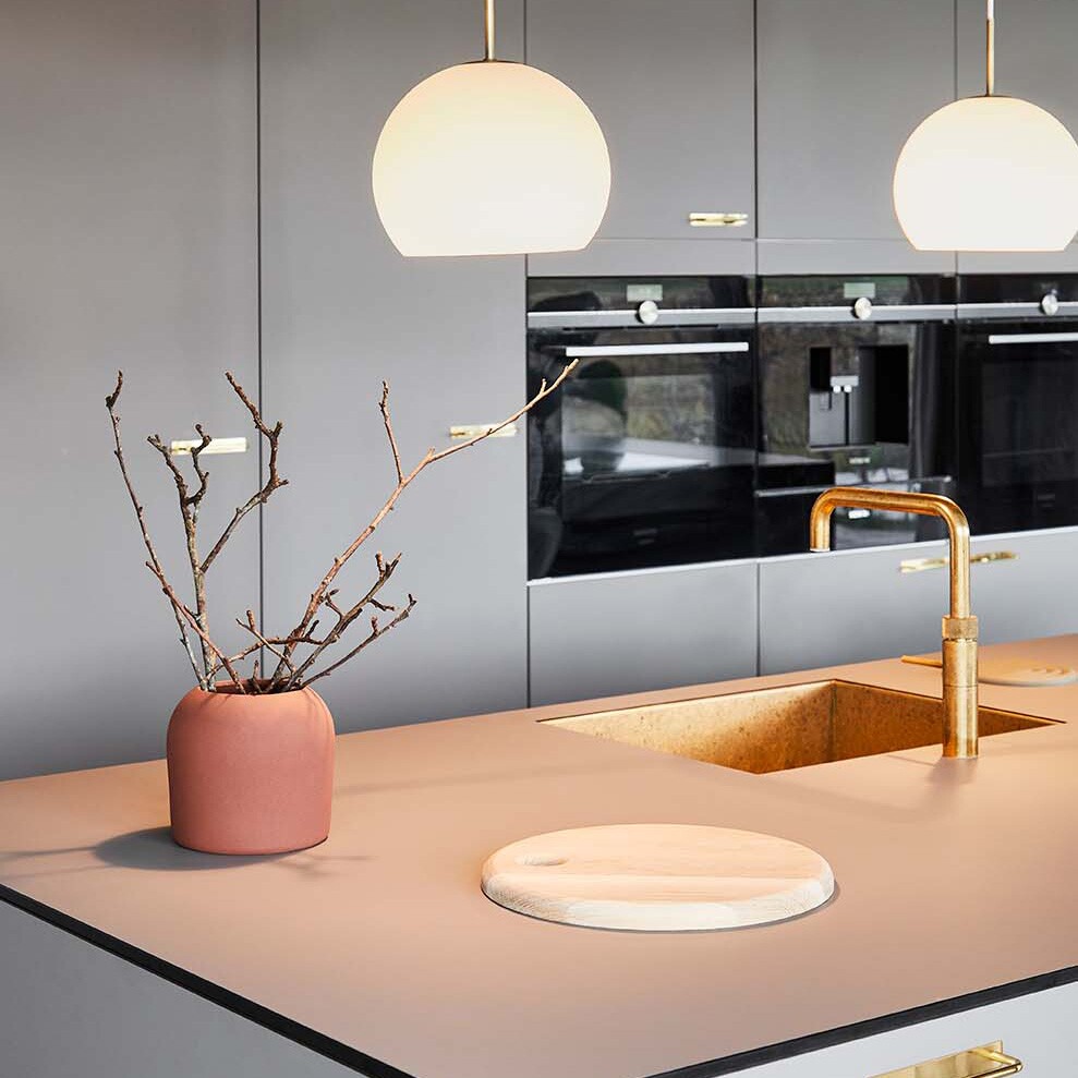 Ball Suspension Lamp Glass Ø 18cm