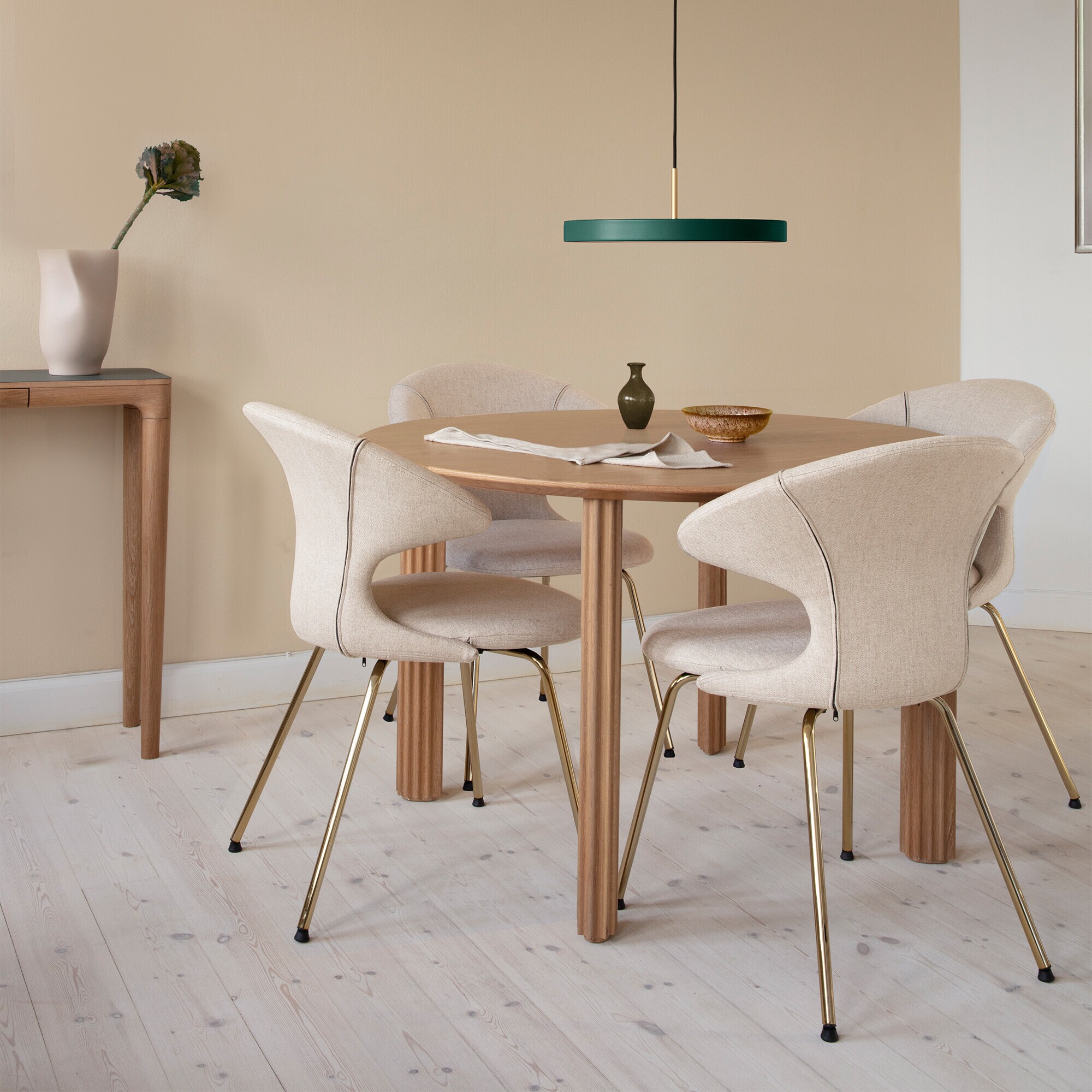 Asteria LED Suspension Lamp Brass