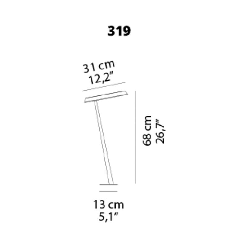 Amanita 319 LED Outdoor Floor Lamp