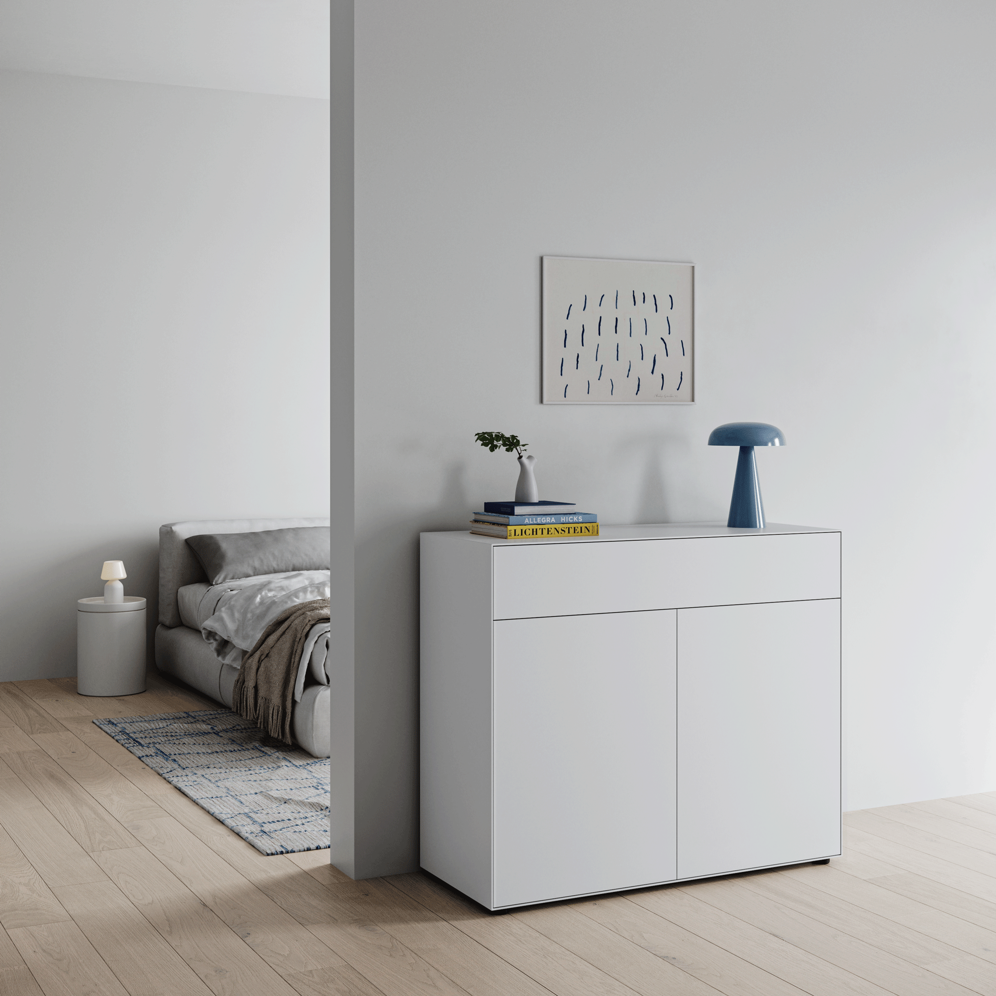 Nex Pur Box Sideboard with a Door 120x100x48cm