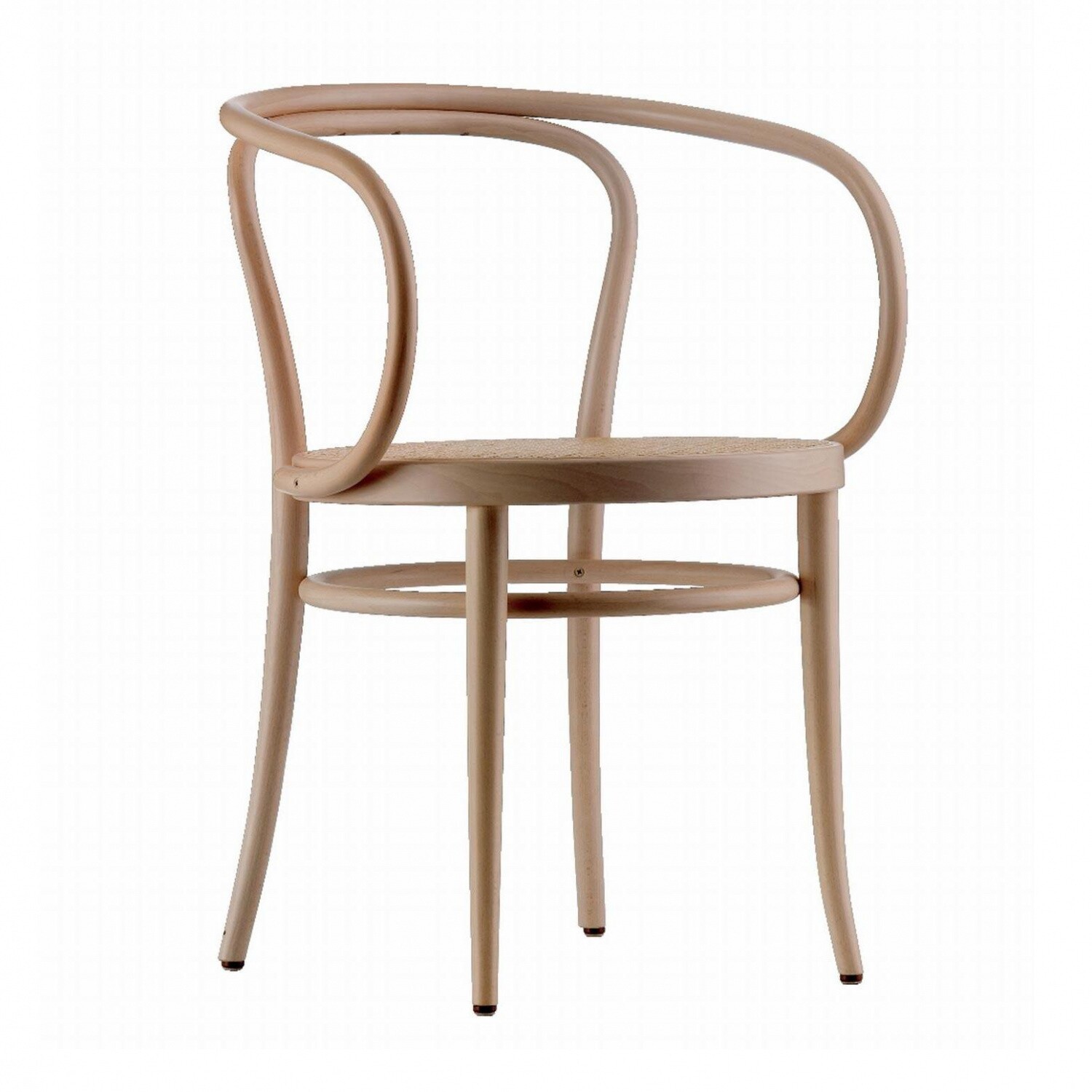 209 R Armchair with Wickerwork