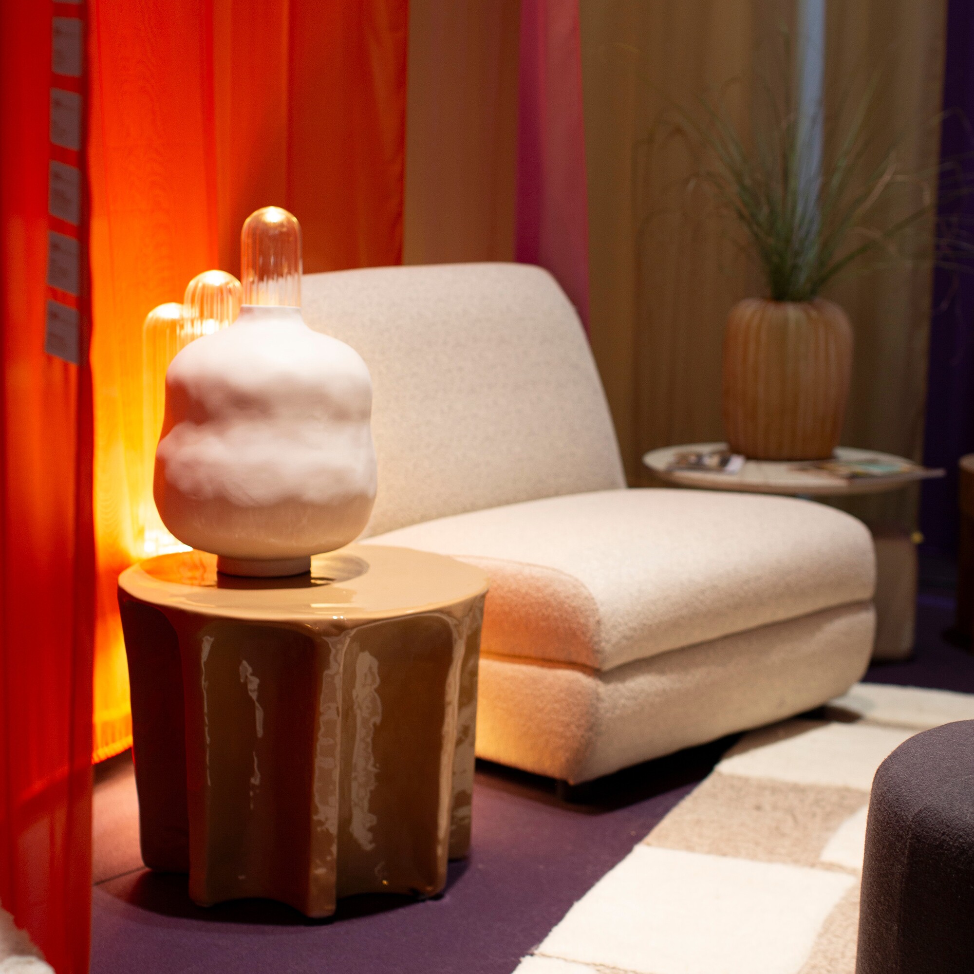 Chouchou Round Stool/Side Table H 45cm