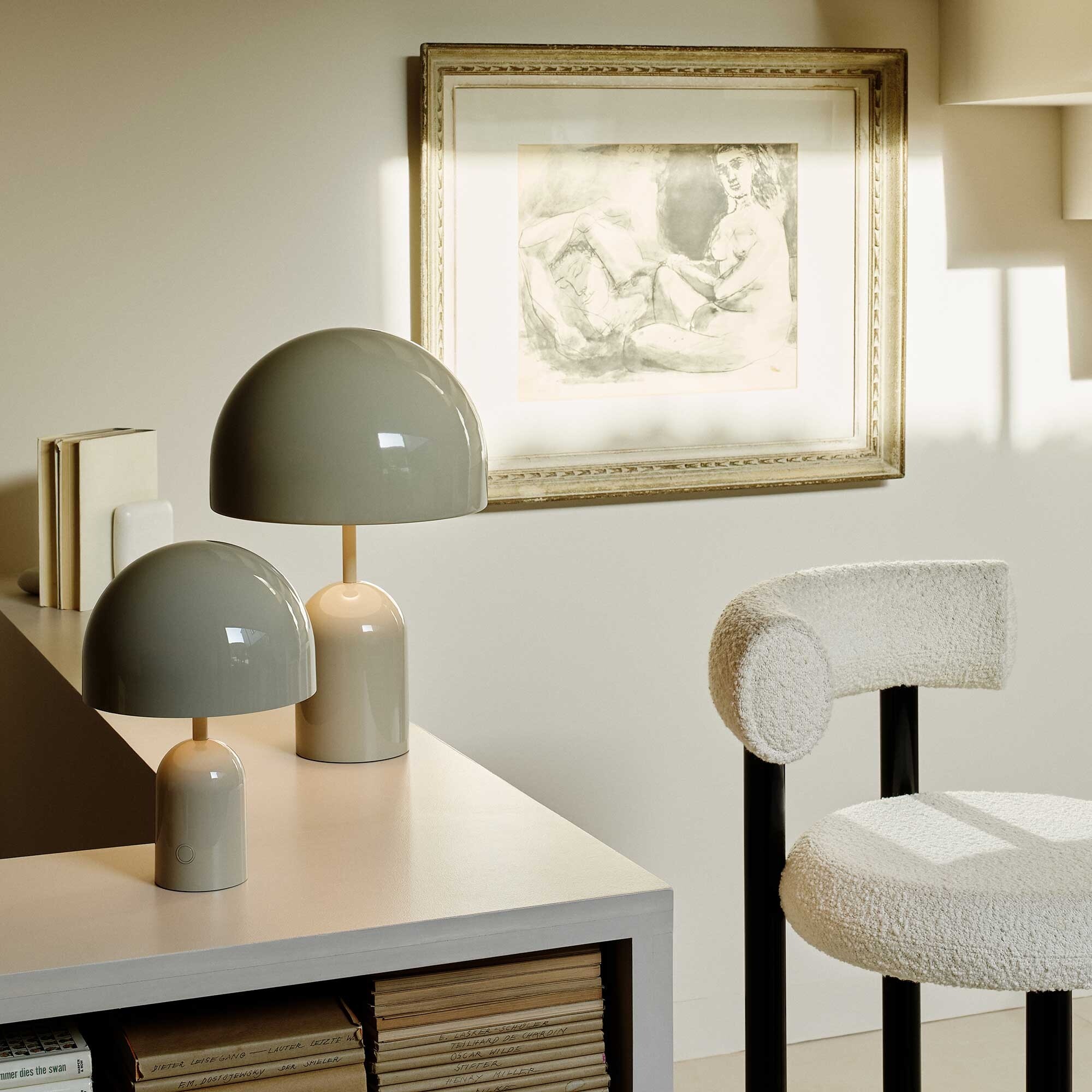 Bell LED Table Lamp with Battery