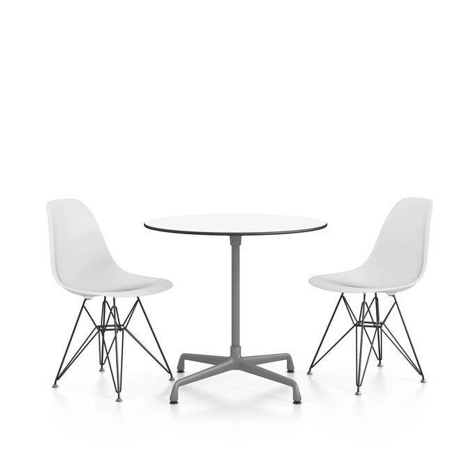 Eames Plastic Side Chair DSR Black Base