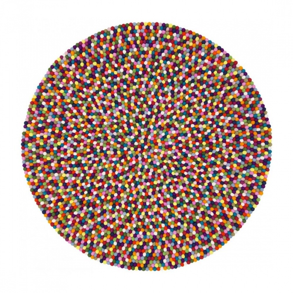 Lotte Felt Ball Rug