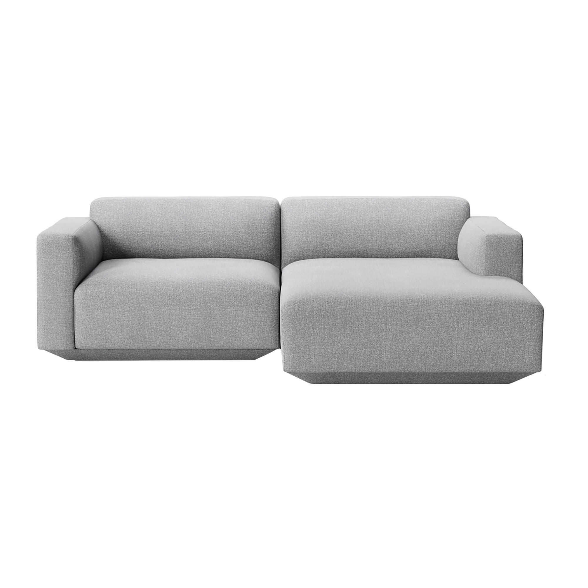 Develius 2-Seater Sofa Chaise Longue Right