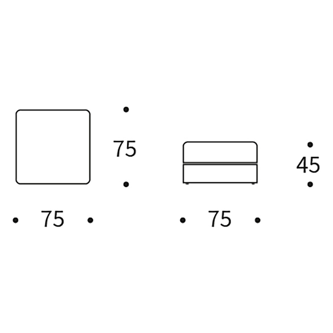 ILB 402 Ottoman with Storage Space