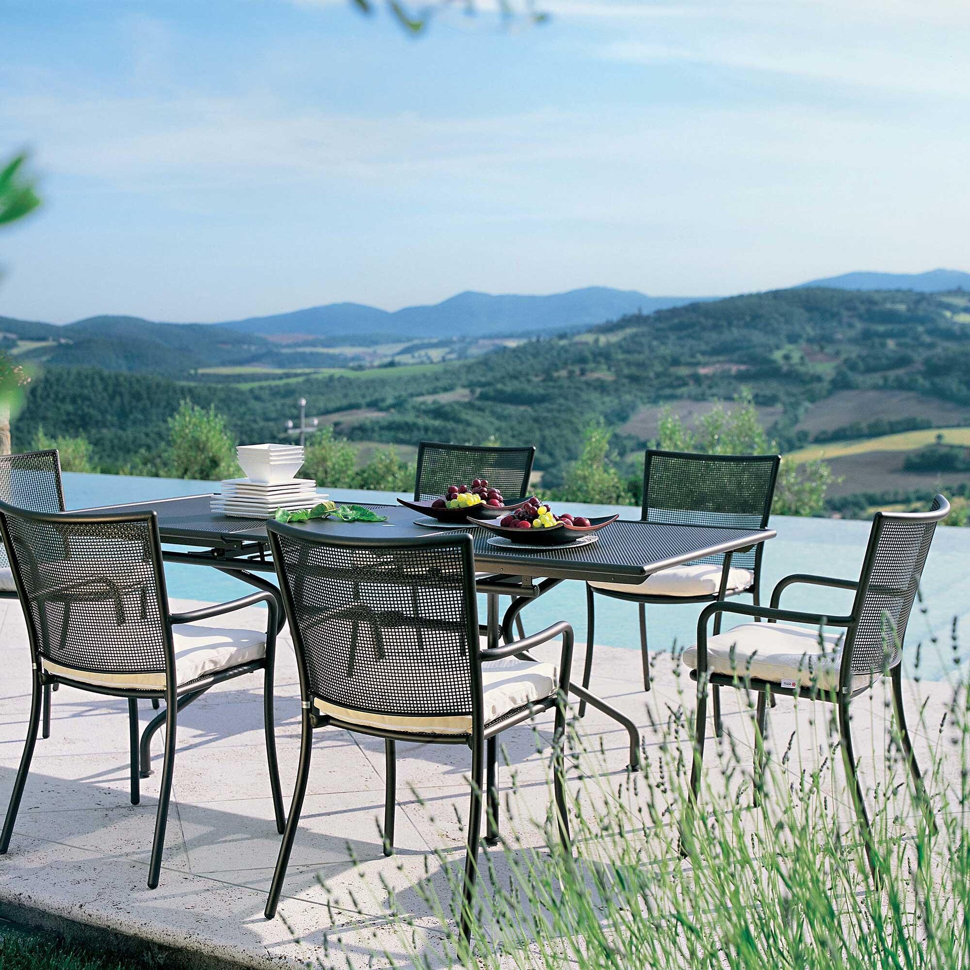 Athena Garden Table Extentable 160x90cm