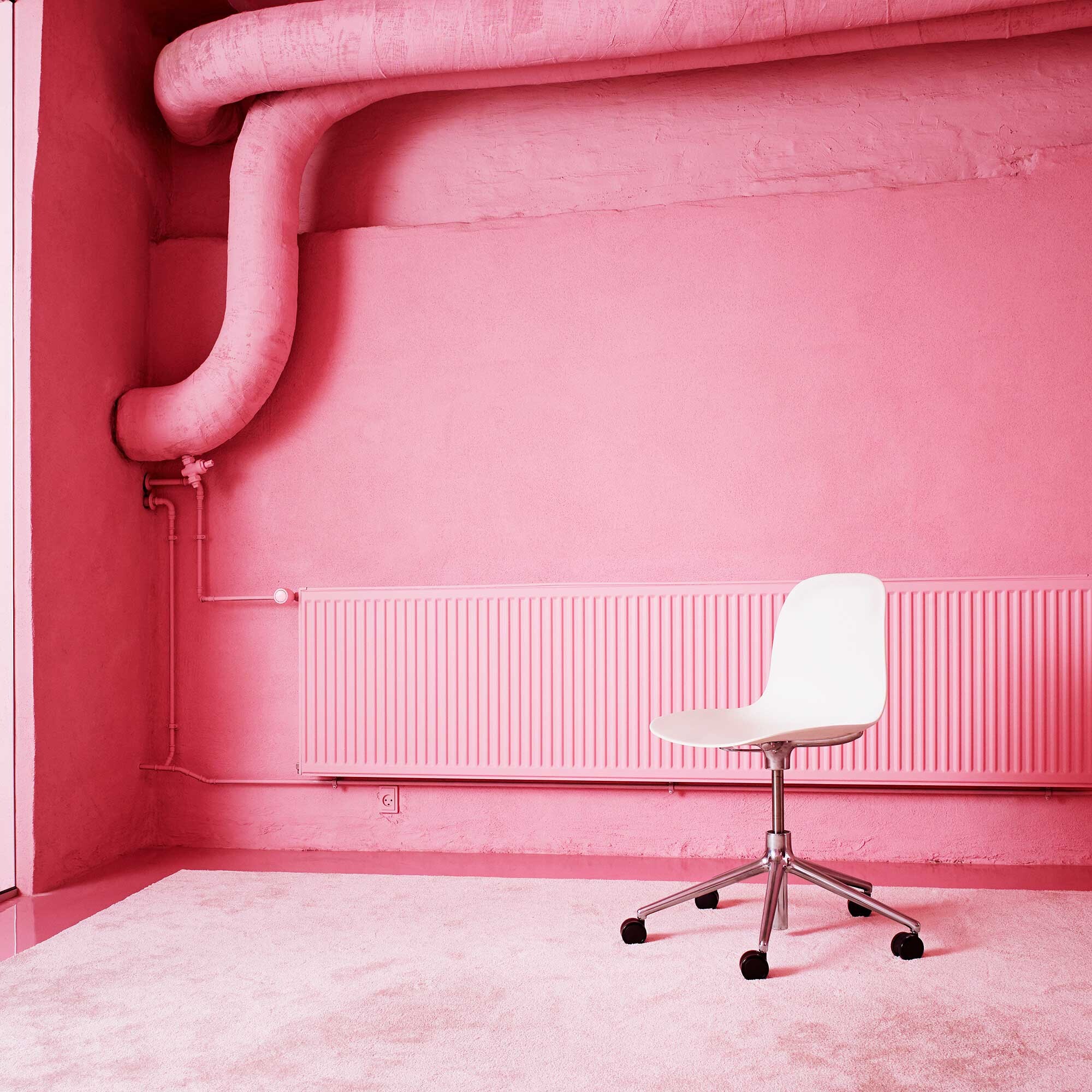 Form 5W Gaslift Swivel Chair withCcastors