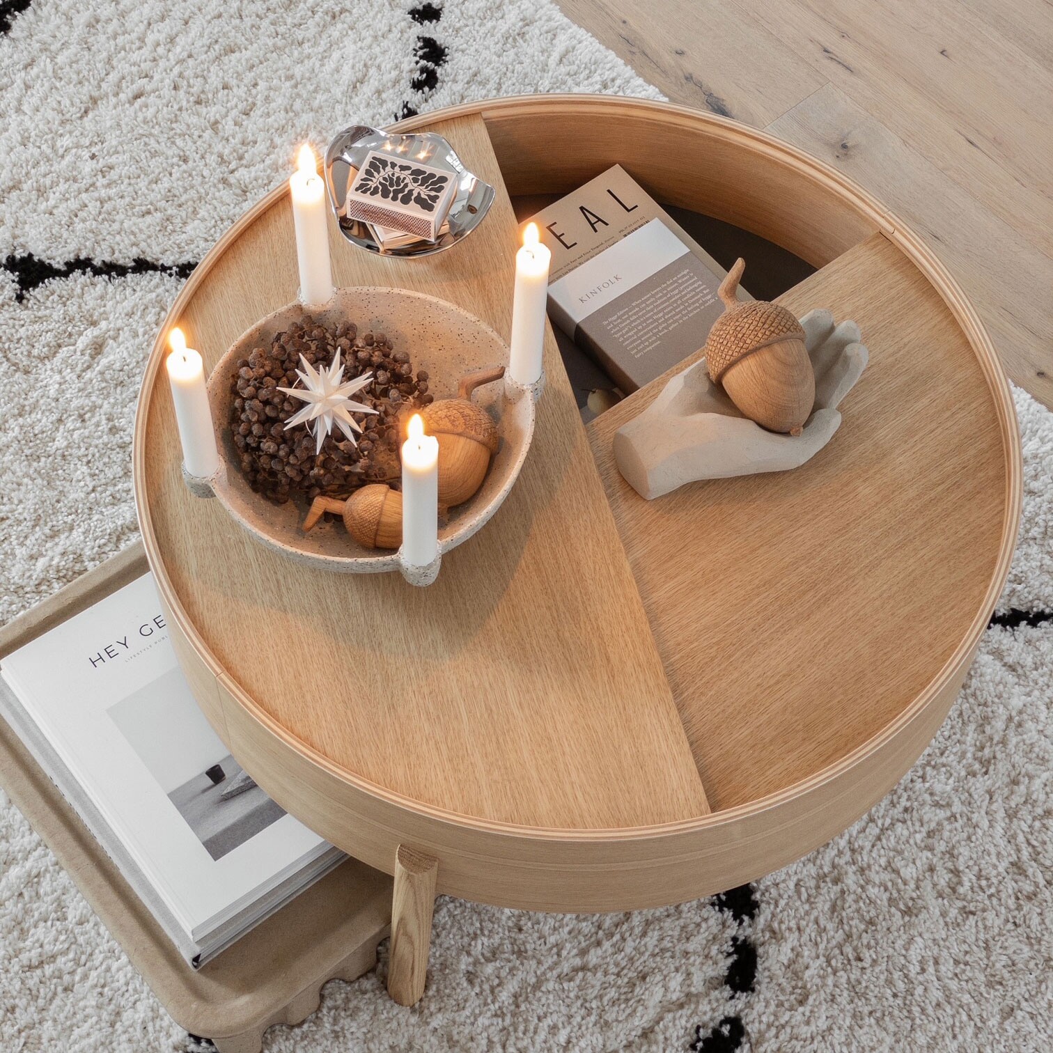Arc Coffee Table Ø 66cm