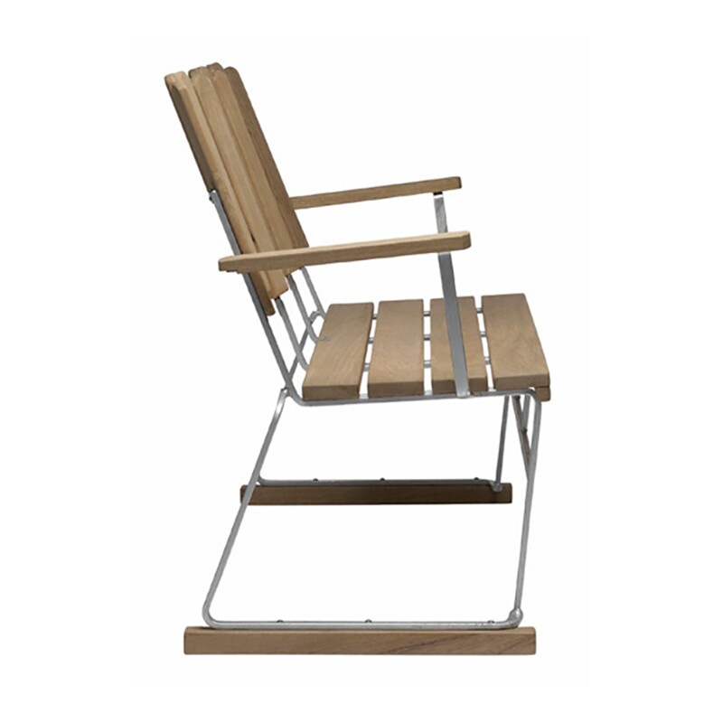 6 Garden Bench 140x85cm oak