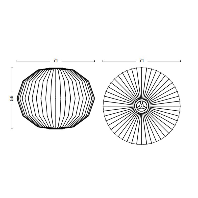 Nelson Angled Sphere Bubble Suspension Lamp