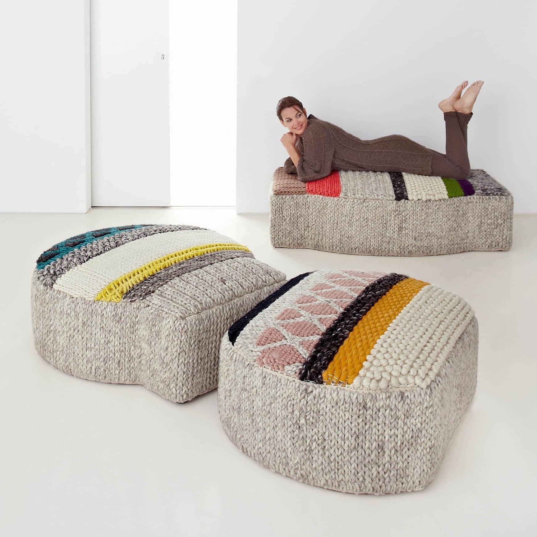 Mangas Caramelo Pouf