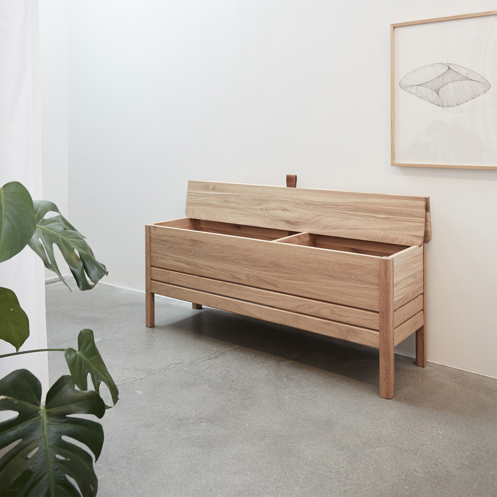 A Line Storage Bench 111cm