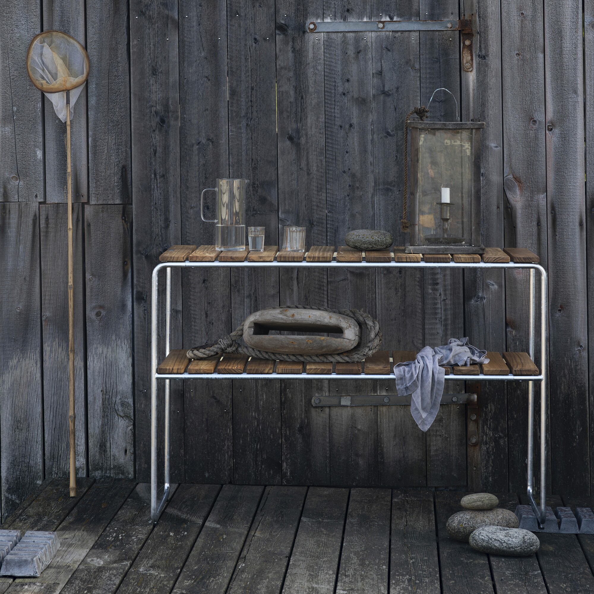 L105 Garden Side Table Teak