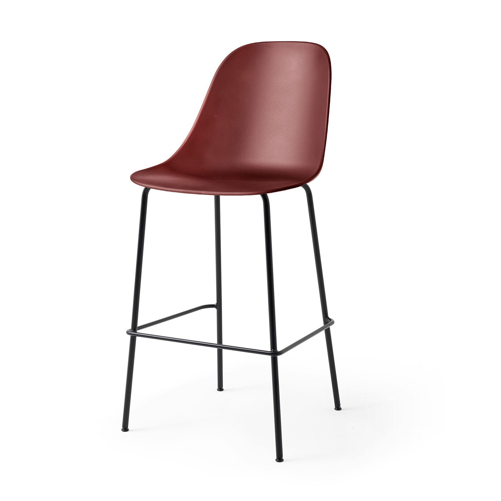 Harbour Bar Stool with Black Base 73cm