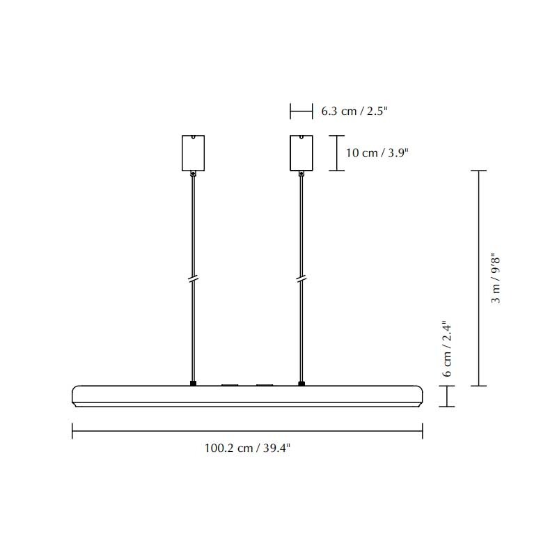 Hazel Branch LED Suspension Lamp