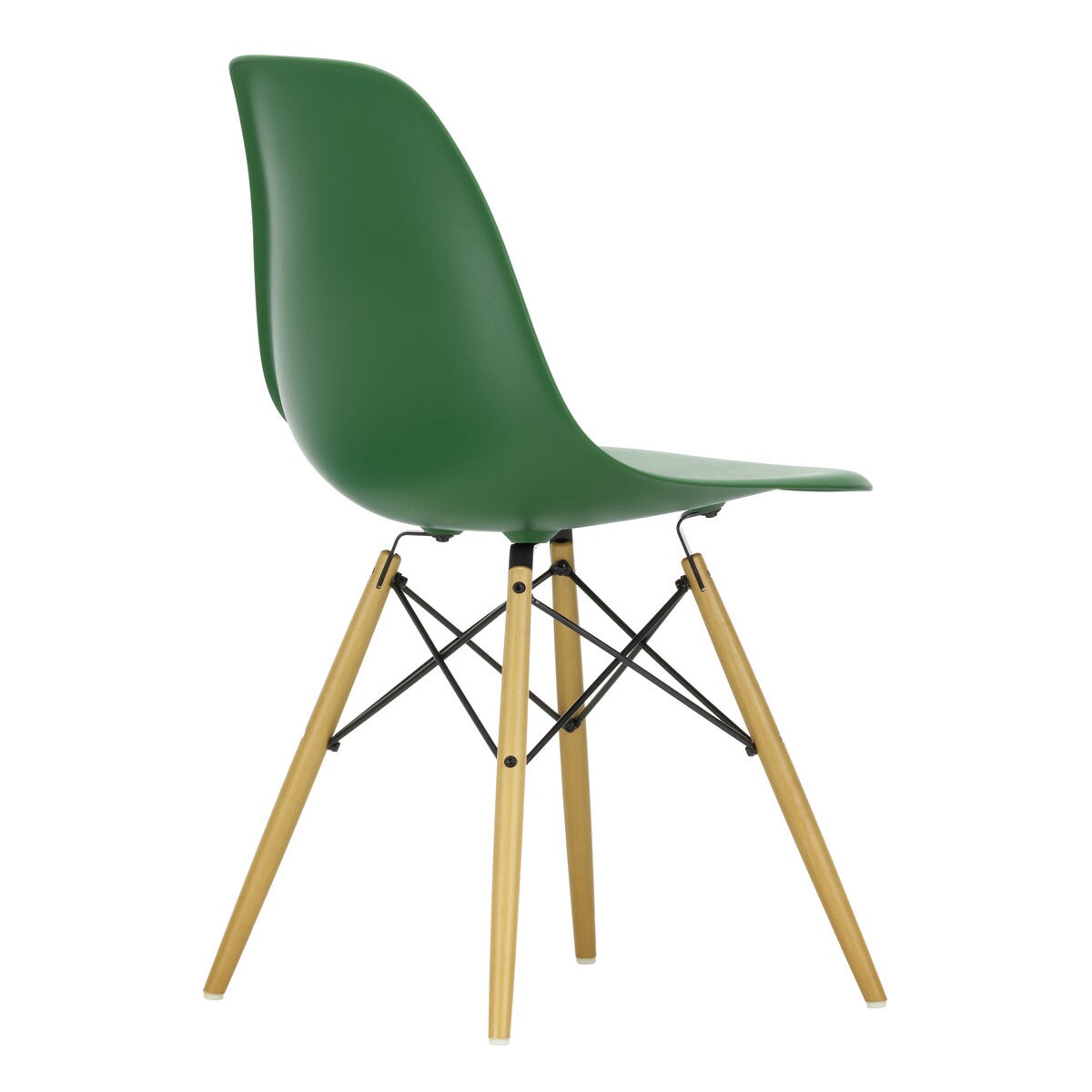 Eames Plastic Side Chair DSW RE Golden Maple