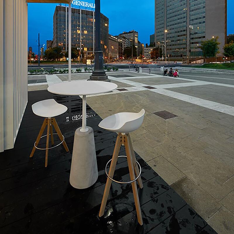 Flow Barstool Frame Oak 78cm