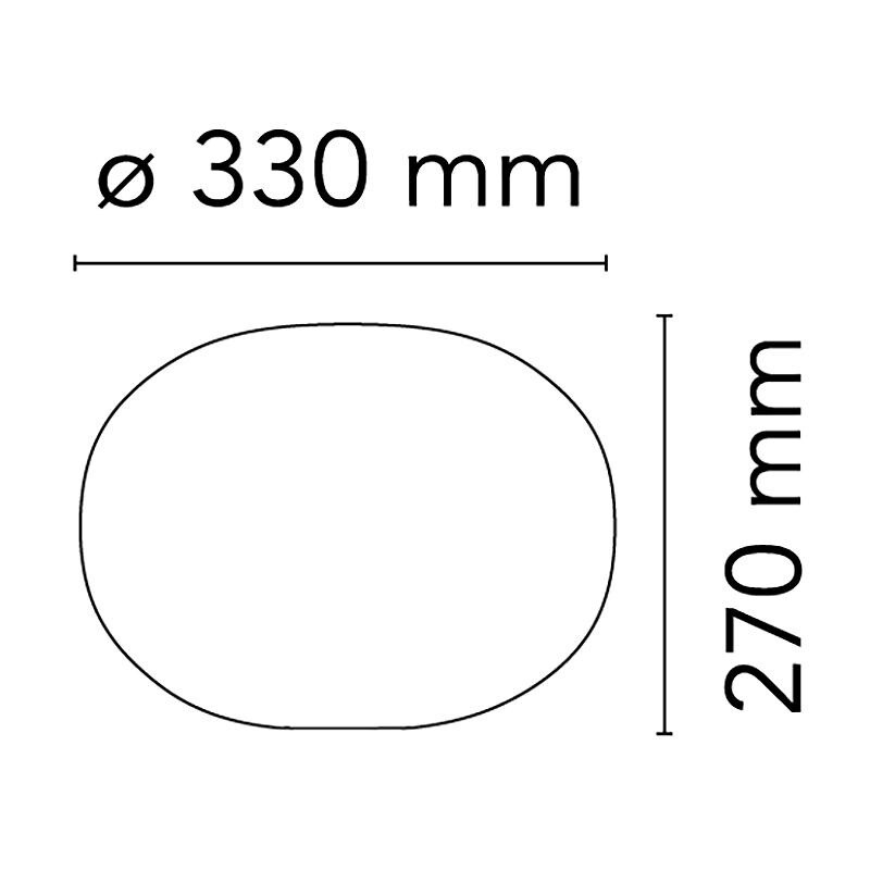 Glo-Ball Replacement Shade Ø33cm
