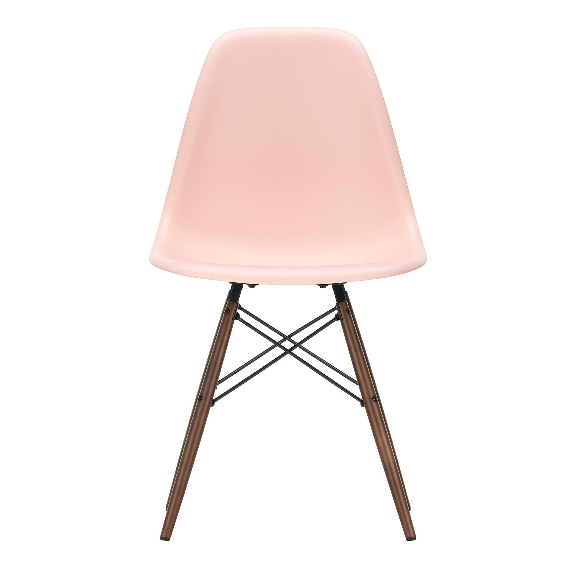 Eames Plastic Side Chair DSW RE Dark Maple Base