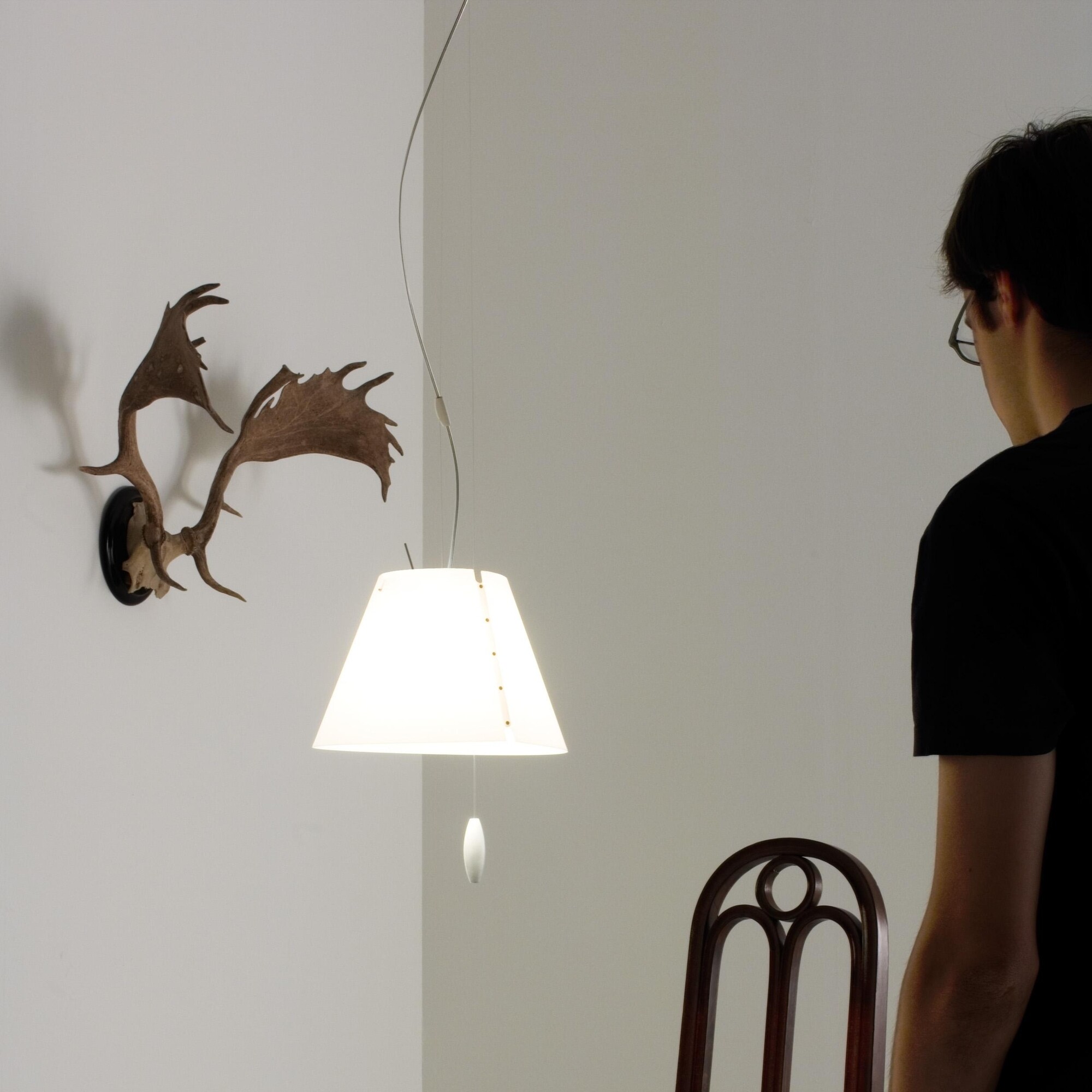 Costanzina Suspension Lamp With Drag Rope Ø 26cm