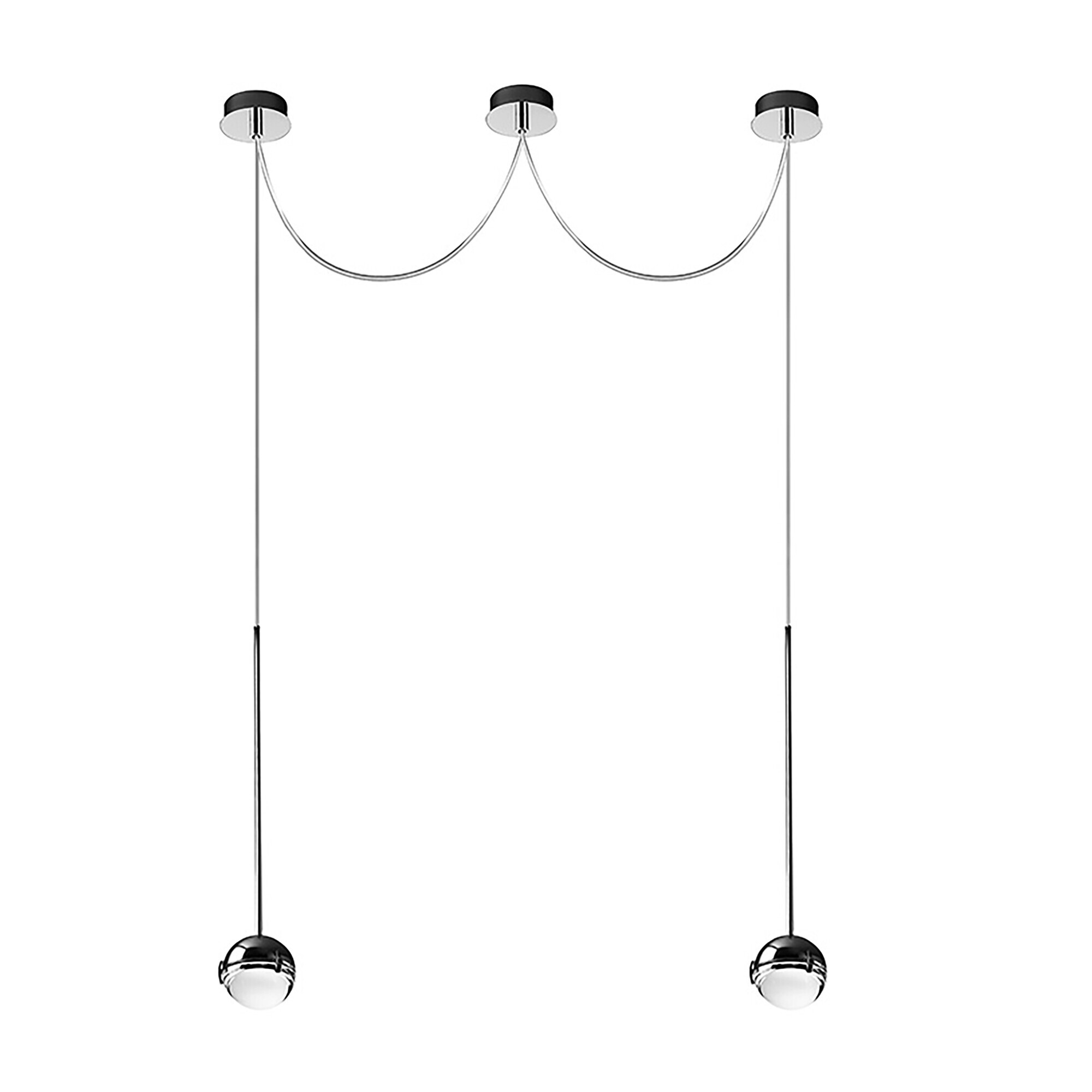 Convivio Sopratavolo Due LED Suspension Lamp