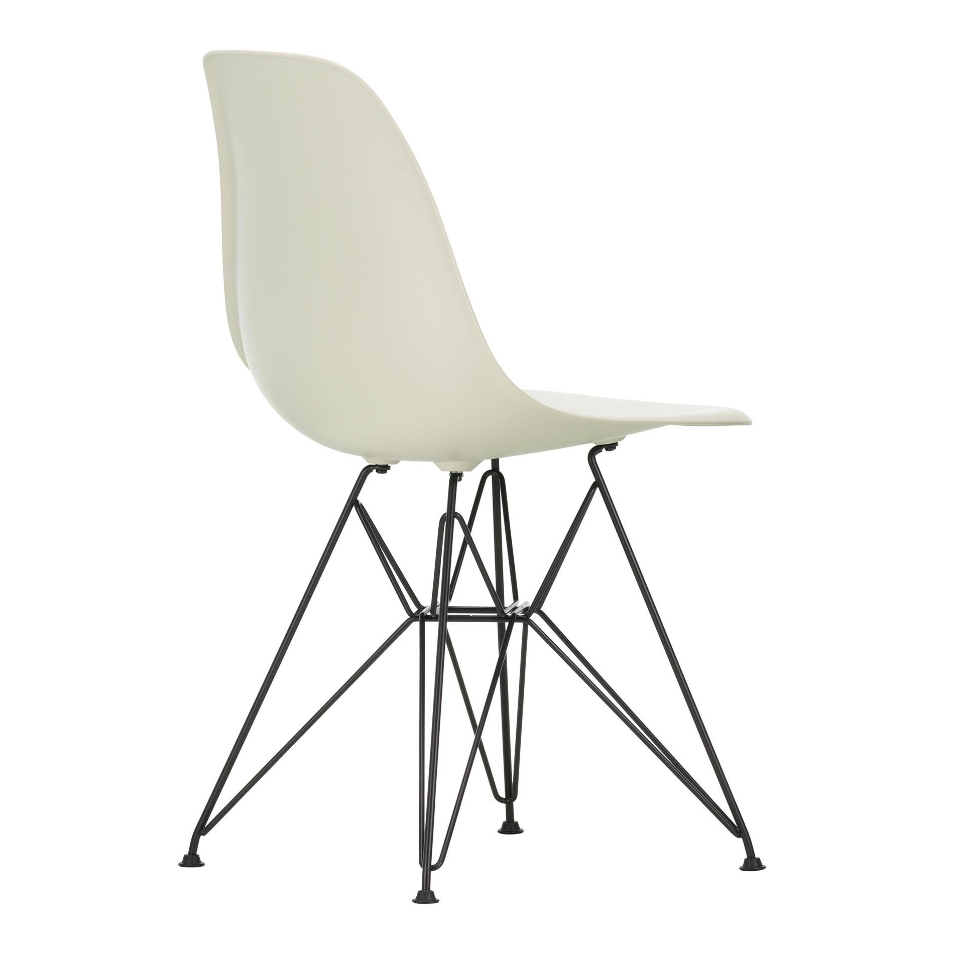 Eames Plastic Side Chair DSR RE Black Base