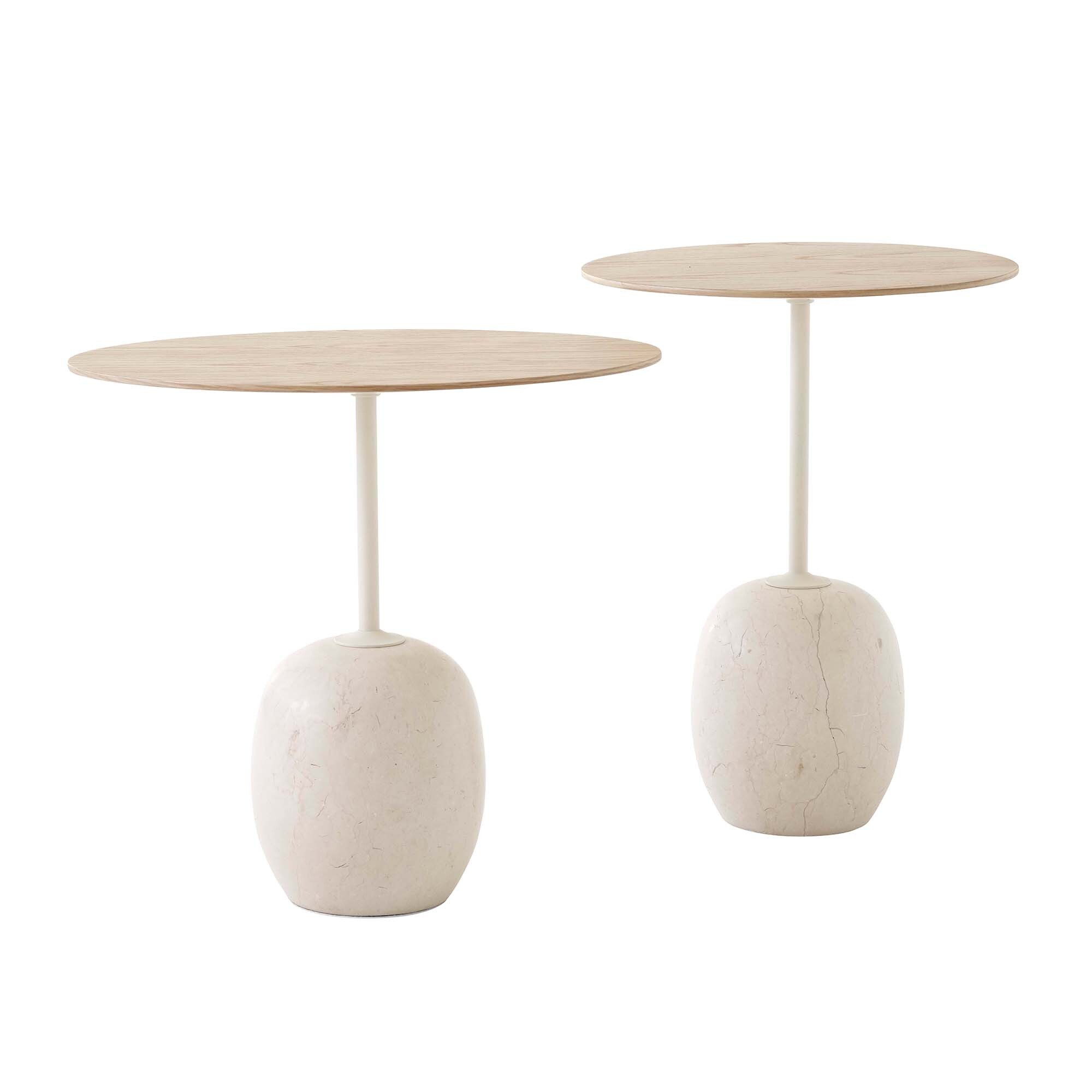 Lato LN9 Side Table Top Wood Oval