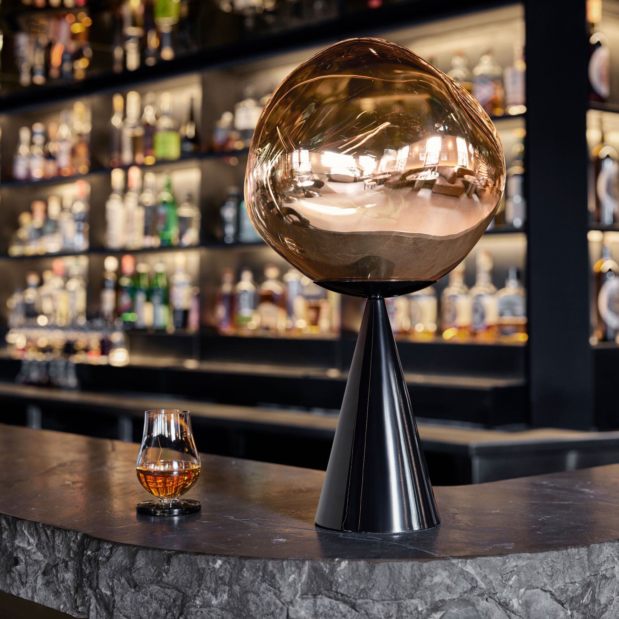 Melt Cone Fat LED Table Lamp