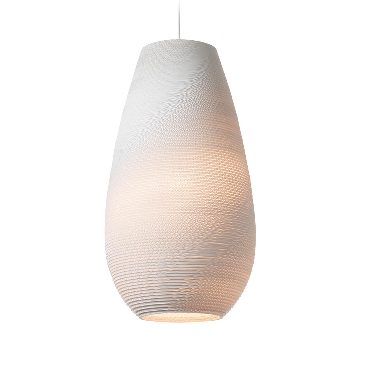 Drop Suspension Lamp White