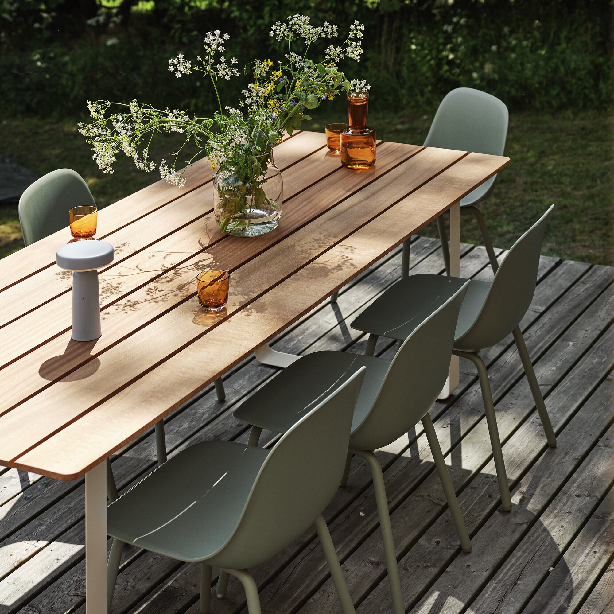 70/70 Garden Dining Table L 225cm