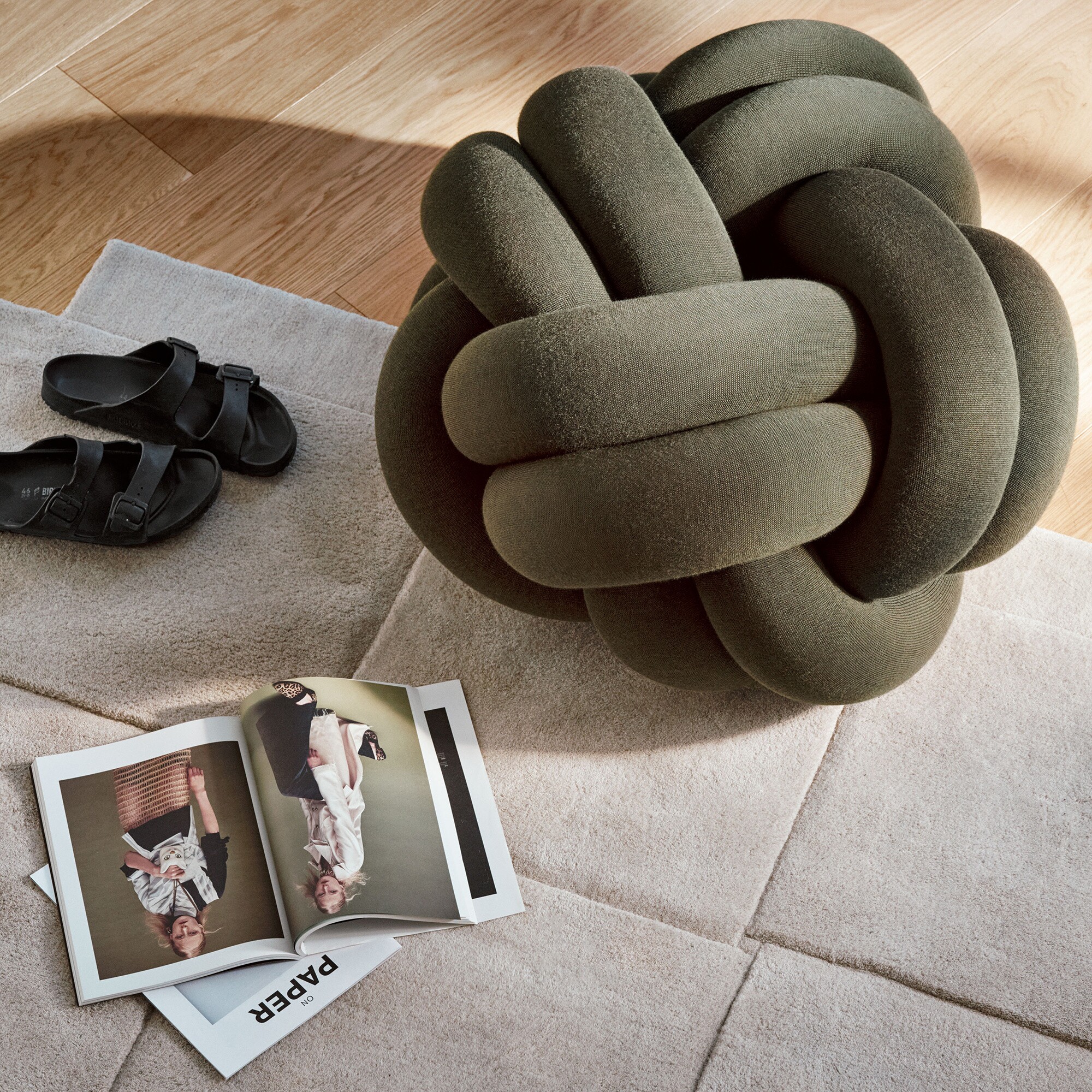 Knot XL Floor Cushion/ Pouffe