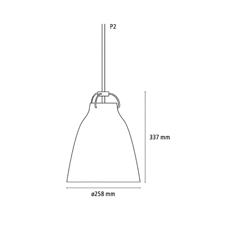 Caravaggio™ P2 Suspension Lamp Glossy