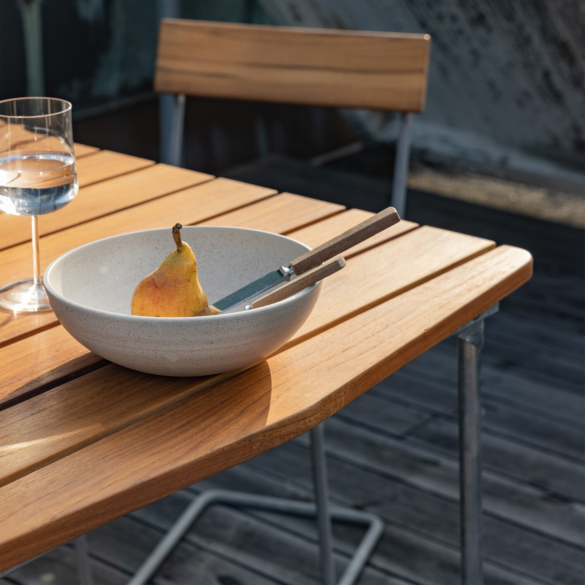 B31 84 Garden Dining Table Foldable 92x84cm Teak