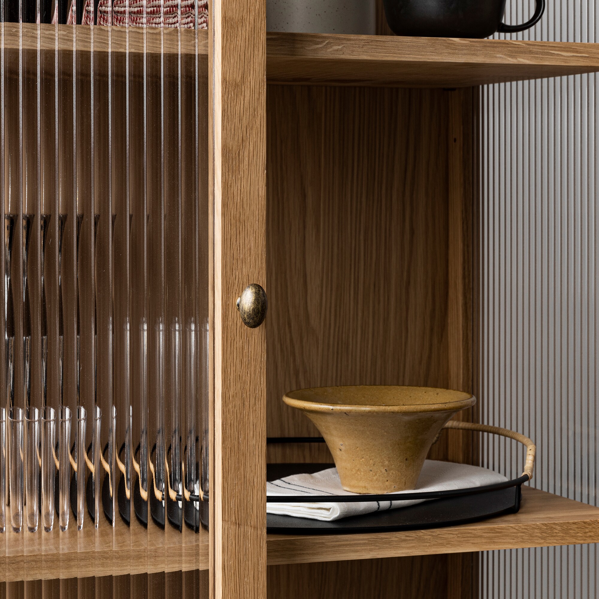 Curiosity Glass Cabinet H 143 cm