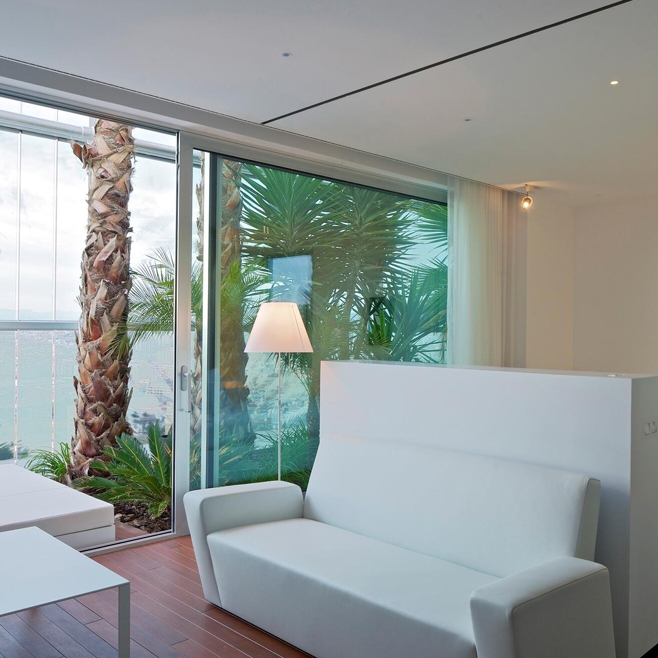 Costanza Terra Floor Lamp Telescope/Dimmer