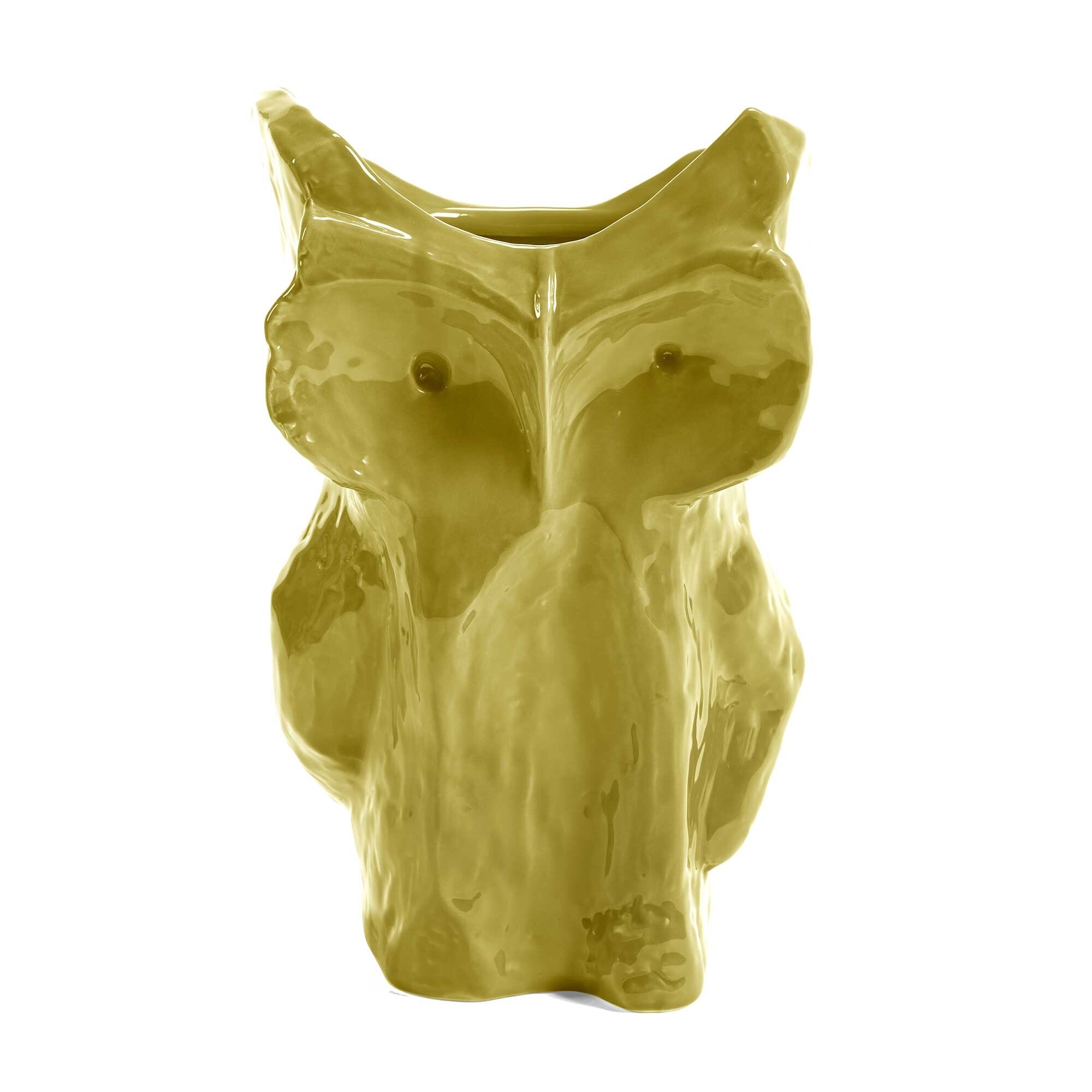 After Midnight Vase Owl L