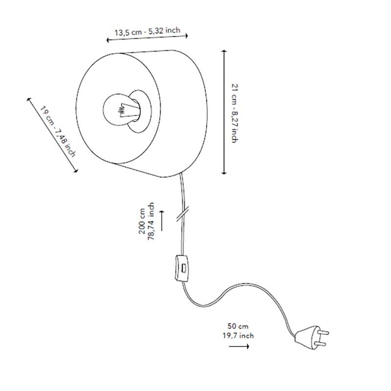 Chadophe Wall Lamp S